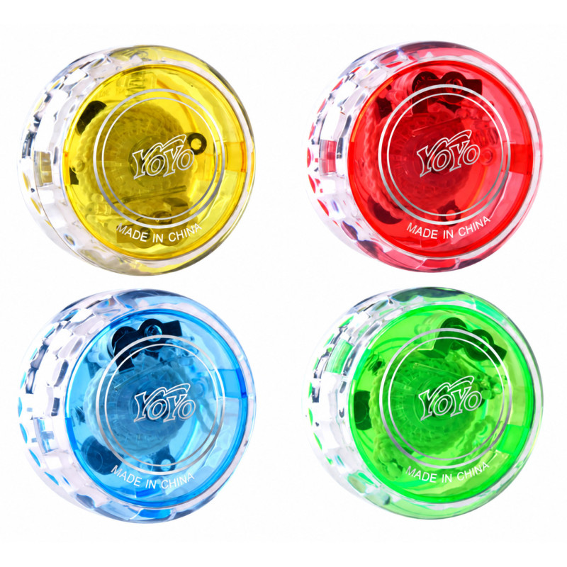 Basic LED YoYo, 1 Stück, assortiert