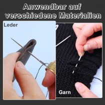 9er-Set Wollnähnadeln mit grossem Öhr & Aufbewahrungsröhre