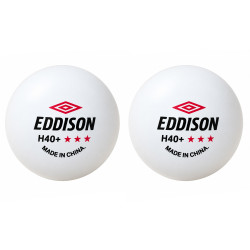 2 Eddison H40+ 3-Sterne Tischtennisbälle | befox.ch