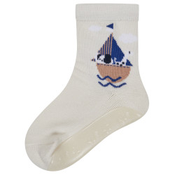 Sterntaler Socken Fliesen Flitzer AIR, Grösse 17-18, 6-9 Monate Schiff