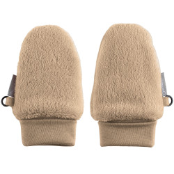 Sterntaler Teddyflausch-Fäustlinge Beige | befox.ch