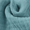 3er-Set Baby Lätzchen Musselin Baumwolle Blau Gelb | befox.ch