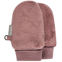 Sterntaler Teddyflausch-Fäustlinge One Size Rosenholz