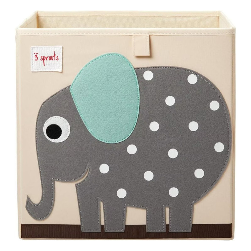 3 Sprouts Spielzeugbox Elefant