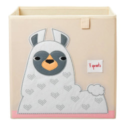 3 Sprouts Spielzeugbox Lama 33 cm | befox.ch