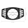 Apfelschneider 8 Klingen 17,7 × 10,7 cm Schwarz | befox.ch
