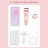 2-in-1 Damenrasierer – Körper- & Gesichtsrasierer Rosa