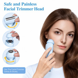 2-in-1 Damenrasierer Nass & Trocken Blau | befox.ch