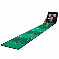 Golf Puttingmatte 240 × 40 cm mit Zielnetz – Grün