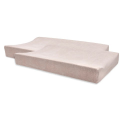 Jollein Wickelauflagenbezug Frottee 50x70cm - 2 Stück Rosa