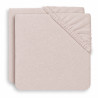 Jollein Wickelauflagenbezug Frottee 50x70cm - 2 Stück Rosa