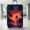 Kofferhülle – Elastischer Kofferschutz – Grösse L Ocean Sunset