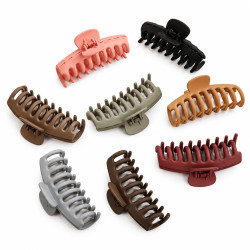 Haarklammer gross – Mattes Design – 11 cm – Verschiedene Farben