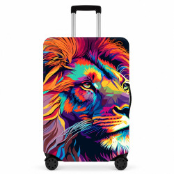 Kofferhülle – Elastischer Kofferschutz – Grösse M Art Lion