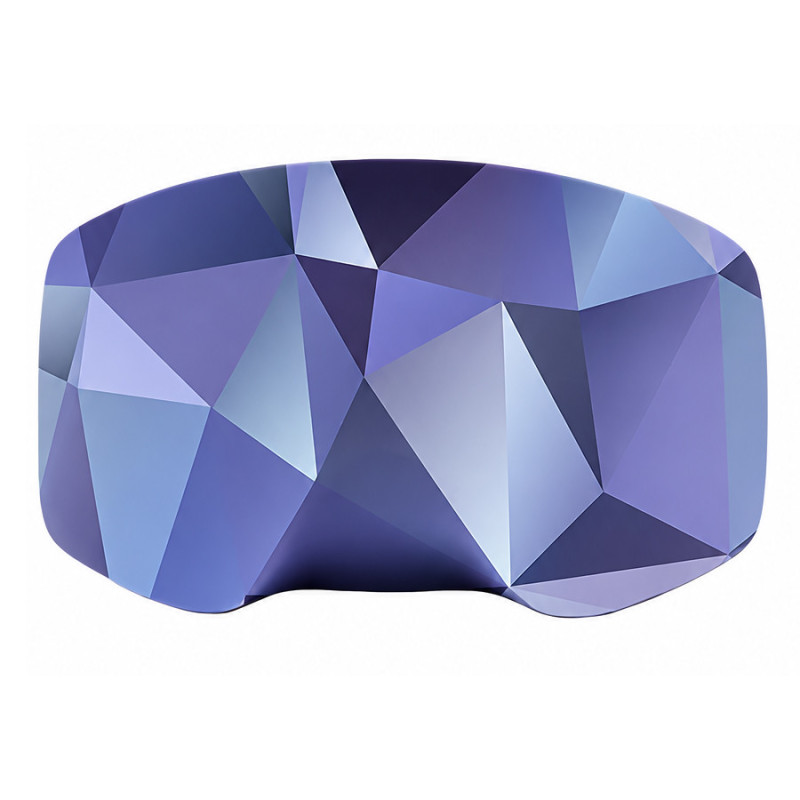Skibrillen Schutz – Schutzhülle für Skibrille – One Size Geo Violett/Blau