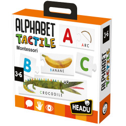 Headu Montessori Alphabet Tactile Französisch 3–6 Jahre | befox.ch