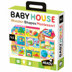 Headu Montessori Baby House Formen-Lernspiel | befox.ch