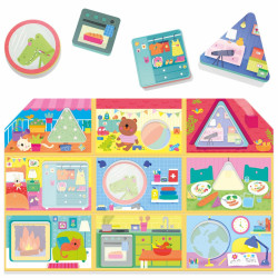 Headu Montessori Baby House Formen-Lernspiel | befox.ch