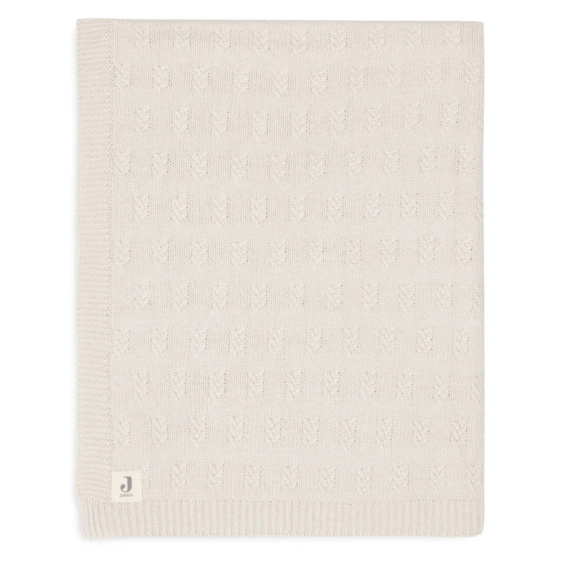 Jollein Decke Grain Knit - 100 x 150 cm Oatmeal – Oatmeal