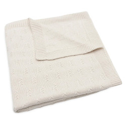 Jollein Decke Grain Knit 100x150 cm Oatmeal | befox.ch
