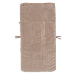Jollein Fusssack Cloudy Rib Milky Coffee | befox.ch