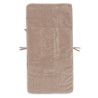 Jollein Fusssack Cloudy Rib Milky Coffee | befox.ch
