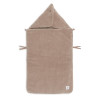 Jollein Fusssack Cloudy Rib Milky Coffee | befox.ch