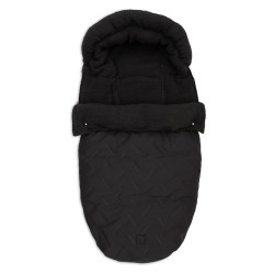 Jollein Winterfusssack Embossed Nearly Black | befox.ch