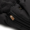 Jollein Winterfusssack Embossed Nearly Black | befox.ch