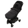 Jollein Winterfusssack Embossed Nearly Black | befox.ch