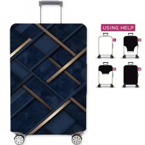 Kofferhülle – Elastischer Kofferschutz – Grösse S Midnight Elegance