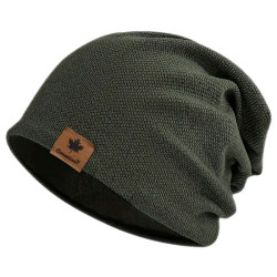 Dehnbare Beanie Mütze Grün – One Size | befox.ch