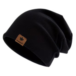 Beanie Mütze – Slouch Beanie – One Siz – Schwarz – Schwarz