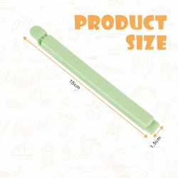 15 Stück Lebensmittelbeutel Verschlussclips Pastell 15 cm | befox.ch