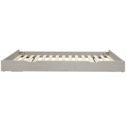 Flexa Classic Ausziehbett 90x190 cm Grau lasiert | befox.ch