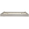 Flexa Classic Ausziehbett 90x190 cm Grau lasiert | befox.ch