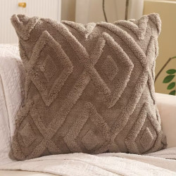 Kopie von 4 Stück Kord-Kissenbezüge 50x50 cm – Grün- und Naturtöne