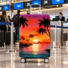 Kofferhülle S Palmen Sonnenuntergang | befox.ch