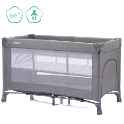 Fillikid Reisebett Milano Grau Melange 120 x 60 cm | befox.ch