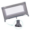 Fillikid Reisebett Milano Grau Melange 120 x 60 cm | befox.ch