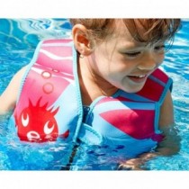 BECO SEALIFE Schwimmweste 18-30 kg blau-pink