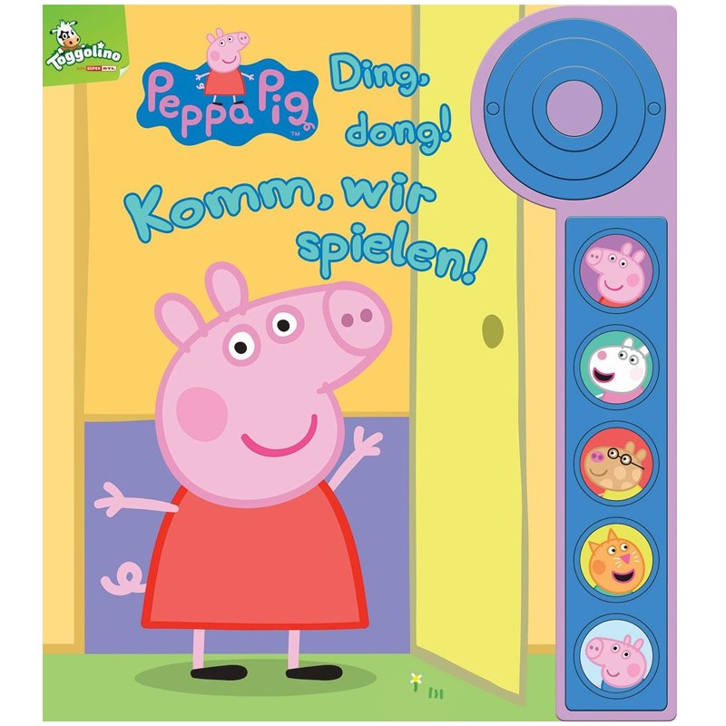 Peppa Wutz Kinderbuch Ding Dong! Komm, wir spielen!