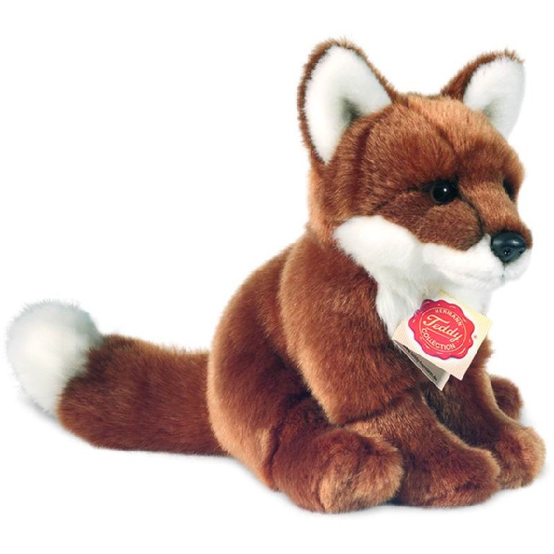 Teddy Hermann Fuchs sitzend Plüschtier Stofftier 20cm