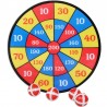 Outdoor active Klett Dartscheibe mit 4 Bällen