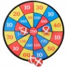 Outdoor active Klett Dartscheibe mit 4 Bällen