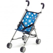 Bayer Sieglinde Mini-Puppenbuggy Roma Blau