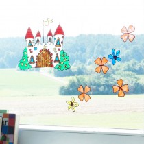 Kreul Fensterfaben Window Color Eimer 7 Farben mit Zubehör