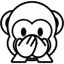 Aufkleber little Monkey