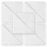Zewi Baby Gaze Nuschi weiss 5er Pack