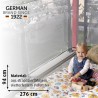 Reer Balkonnetz 71743